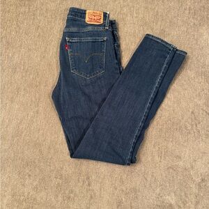 Levi's Indigo Straight Leg Jeans